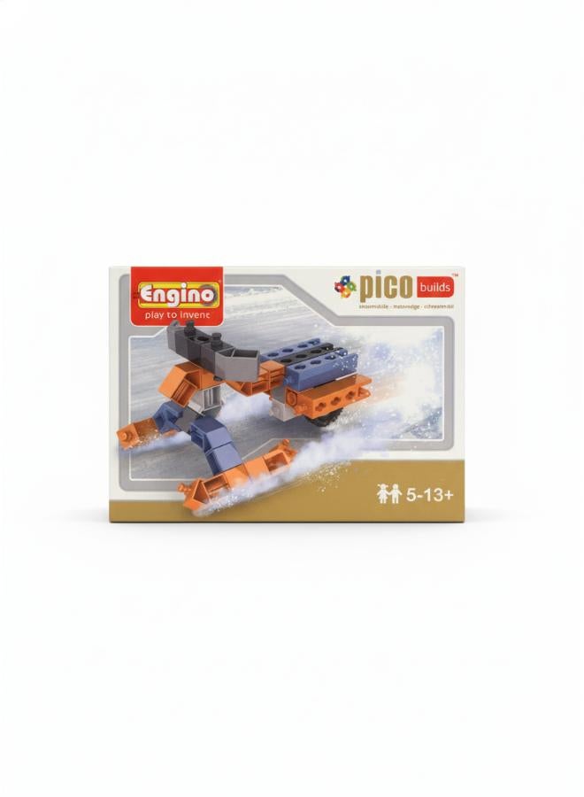 Engino Play To Invent Snowmobile Snap Fit System - Image 1