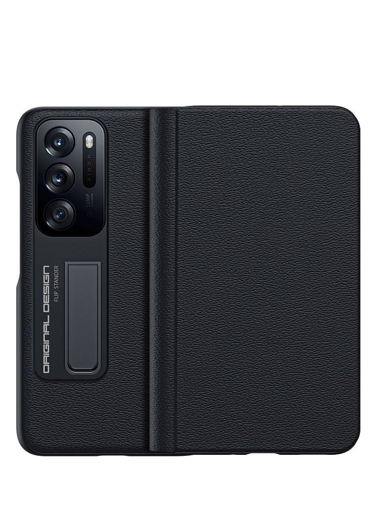 Leather Magnetic Case Compatible with OPPO Find Cover Shockproof Hard Holder Case for Find N Fold Case