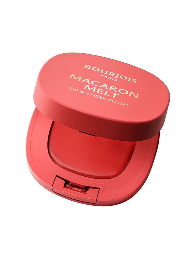 BOURJOIS PARIS Macaron Melt Lip And Cheek Flush  - 3 - Peach Tatin, 8g - Image 1