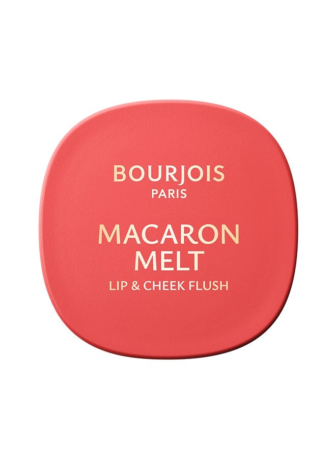BOURJOIS PARIS Macaron Melt Lip And Cheek Flush  - 3 - Peach Tatin, 8g - Image 2