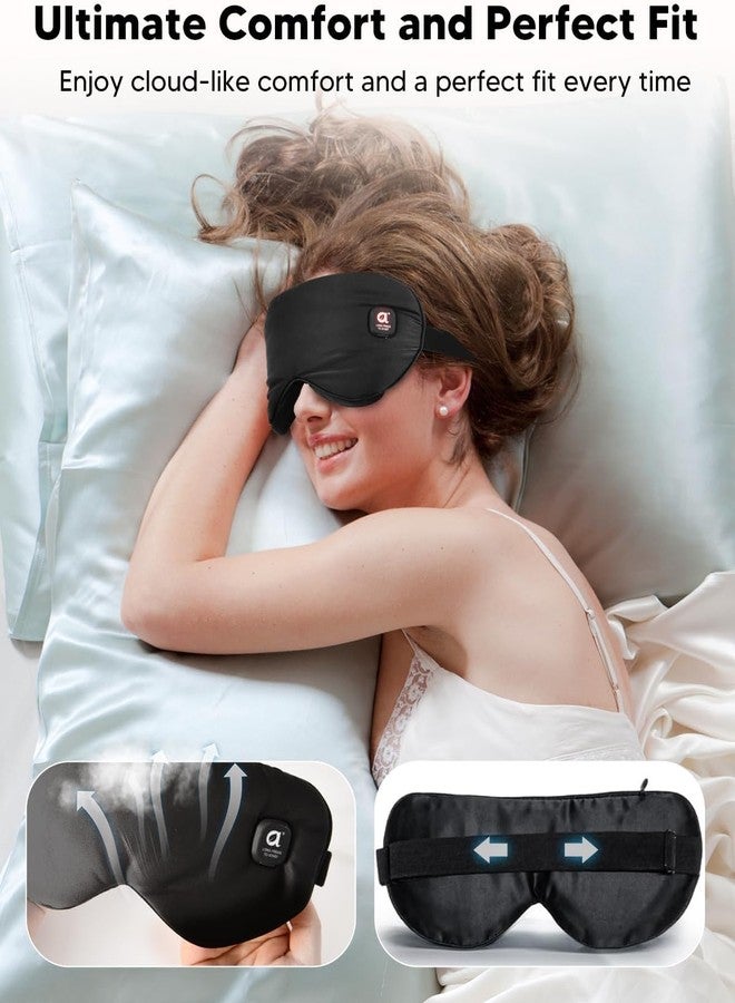 arboleaf Heated Eye Mask Cordless Rechargeable Heated Eye Masks Warm Compress for Eyes Temperature Control for Dry Eyes and Better Sleep Perfect for Relaxation & Sleep - Image 2