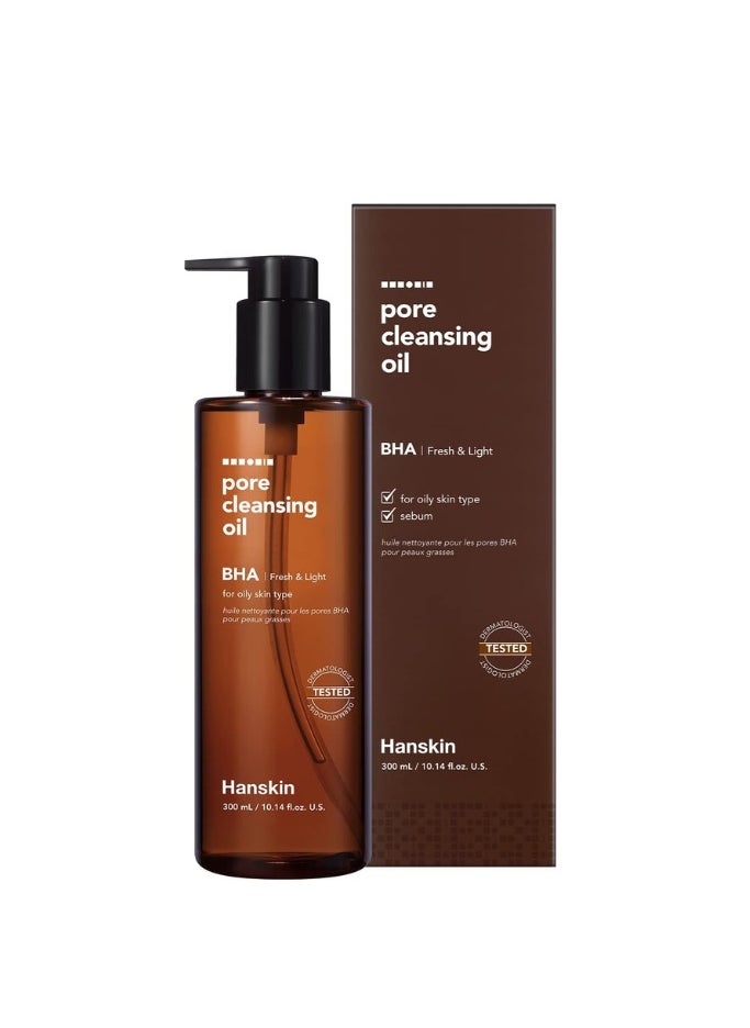 Hanskin Pore Cleansing Oil BHA Fresh & Light 300ml - pzsku/Z761F902CF8C1BAAE57D9Z/45/_/1740892757/9d02250d-4242-4abe-83cb-dc25b8b41bb6