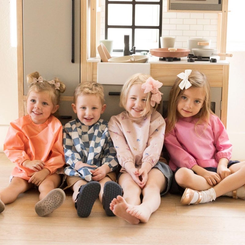 Tiny Twinkle Long Sleeve Bib for Babies & Toddlers | 2-Pack Waterproof Smock Bib for Eating | Machine Washable & Mess-Proof Feeding Essentials | Newborn Shower Gift (Sweet Treat,6â€“24M) - Image 4