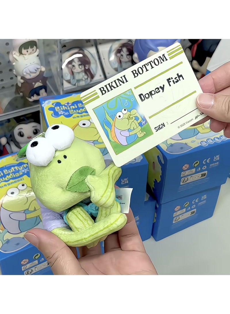 general Bikini Bottom Residents Dopey Doll  Creative Doll Plush Doll - Image 1