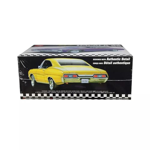 Platz AMT 981 1967 Chevrolet Impala SS 1:25 Scale Plastic Model Kit - Requires Assembly - Image 3