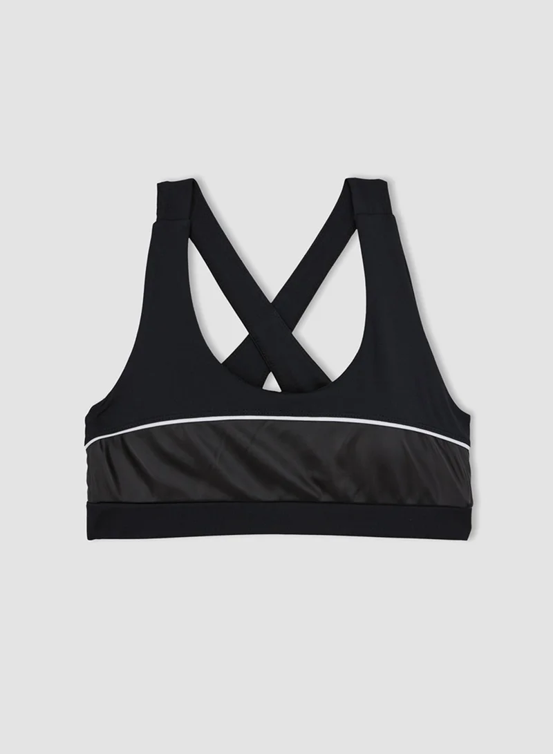 DeFacto Defactofit Crew Neck Sports Bra