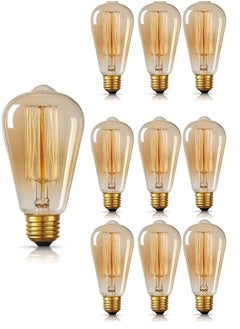 MODI LED Bulb Vintage Edison E27 6w 10 pcs warm white  - Image 1