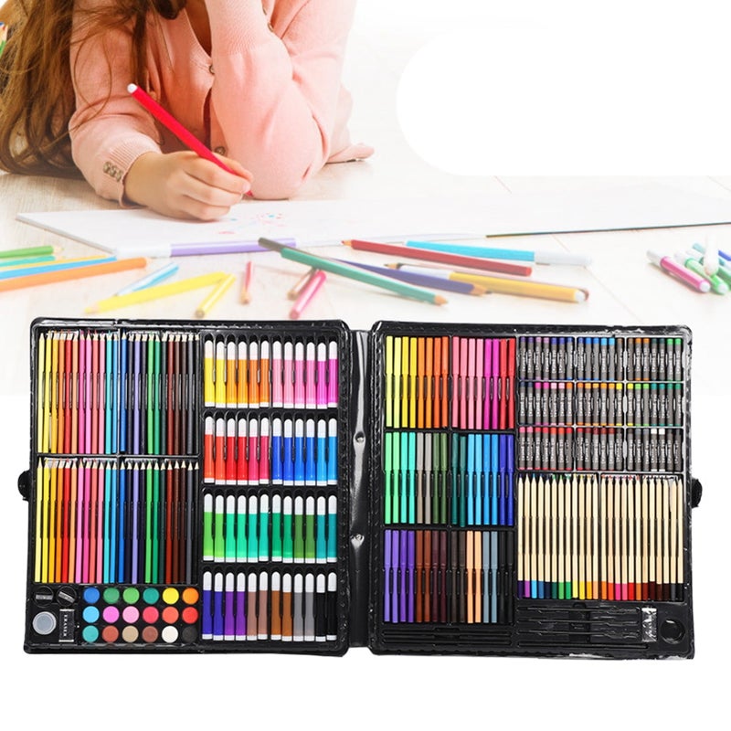258 pieces children's painting pen set watercolor Pen art supplies painting toolbox - Image 3