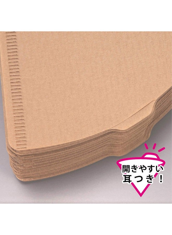 Hario فلتر ورقي HARIO VCF-02-100M لـ V60، 06.6 قدم (02 م)، لعدد 1-4 أكواب، 200 ورقة - Image 5