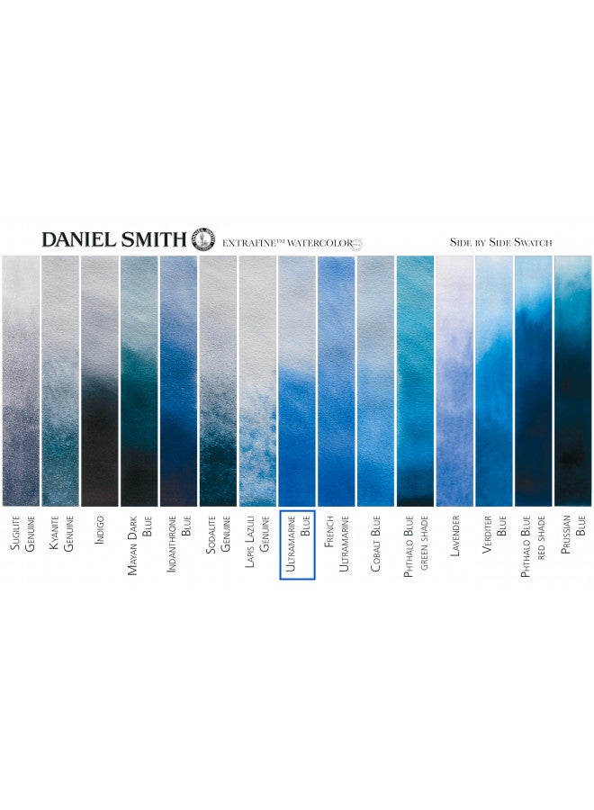 Daniel Smith Extra Fine Watercolor 15ml Paint Tube, Ultramarine Blue (284600106), 0.5 Fl Oz (Pack of 1) - Image 3