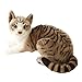 GUDVES Siamese Cat Stuffed Animal Shorthair Cat Realistic Plush Cat Stuffed Toys Gift for Kids 12inches B - Image 3