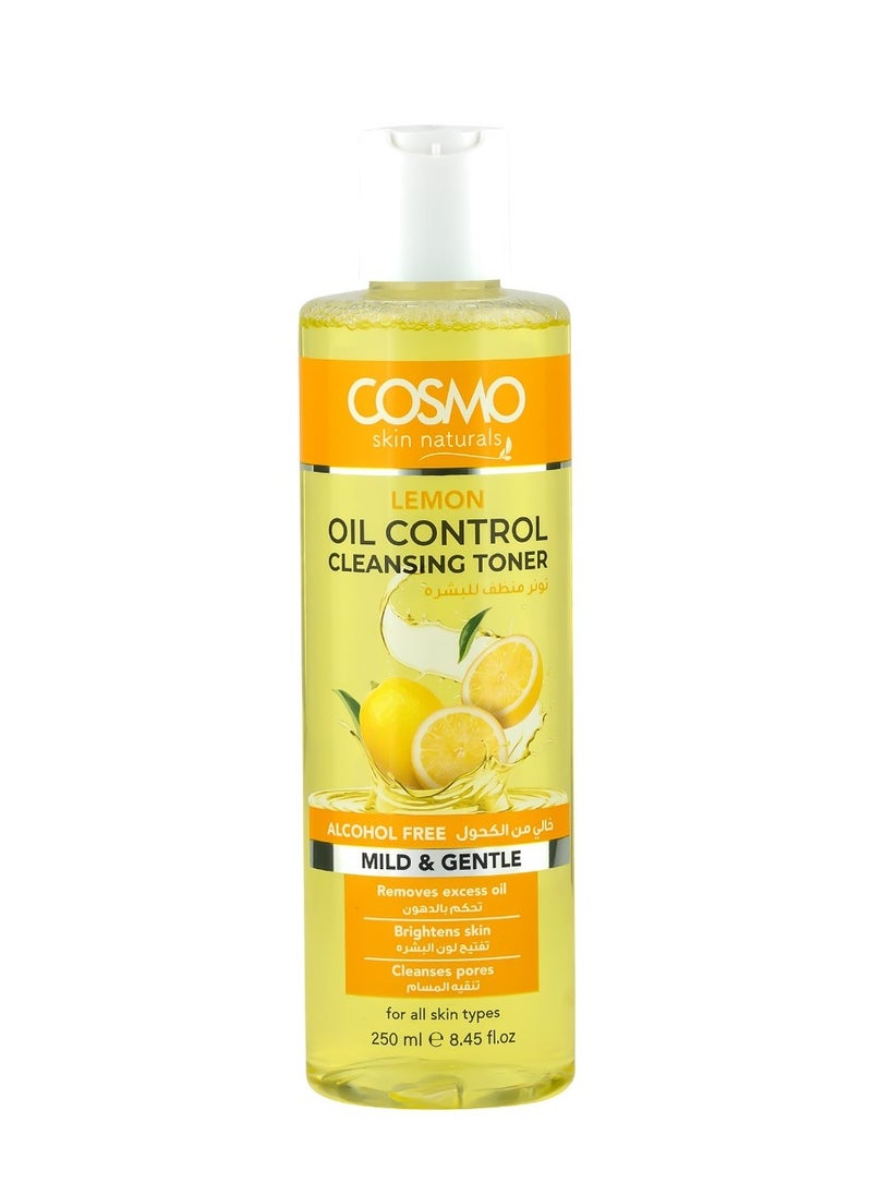 COSMO Oil Control Cleansing Toner Lemon 250 ML 