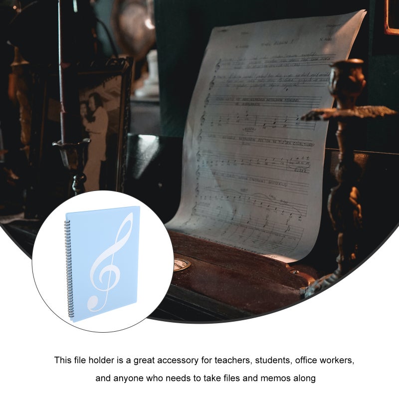 Music File Organizer, Compact and Easy to Carry, Provides Independent Spaces for Documents - Image 5