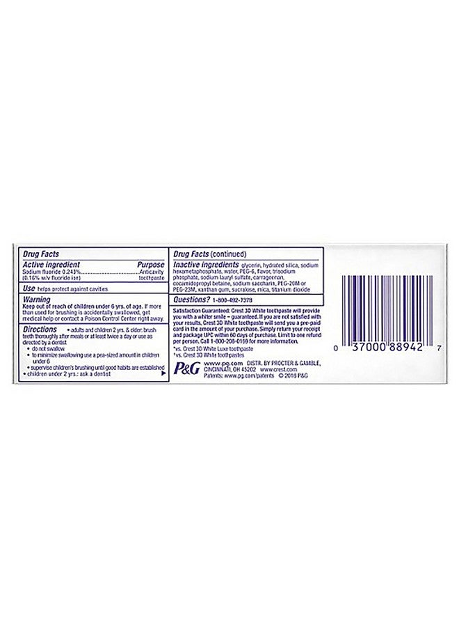 Crest غسول الفم Rest 3D White Brilliance + Advanced Stain Protection Vibrant Pepermint 4.1 أونصة - Image 3