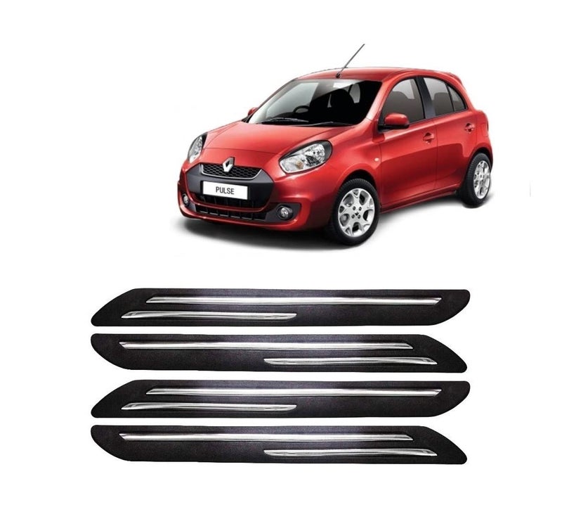 Car Bumper Guard for Nissan Pulse - (Chrome Strip)