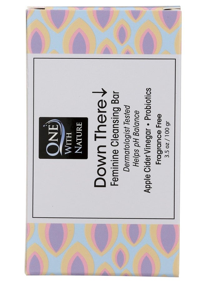 ONE WITH NATURE Fragrance Free Feminine Cleansing Bar 3.5 Oz  - Image 2