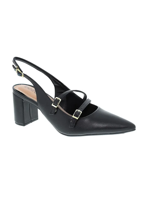 Beira Rio Beira Rio Ladies High Heel Shoes Black | Made In Brazil