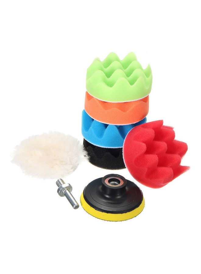 8 Pieces Car Polishing Pads Multicolour 15x8x15cm - Image 1