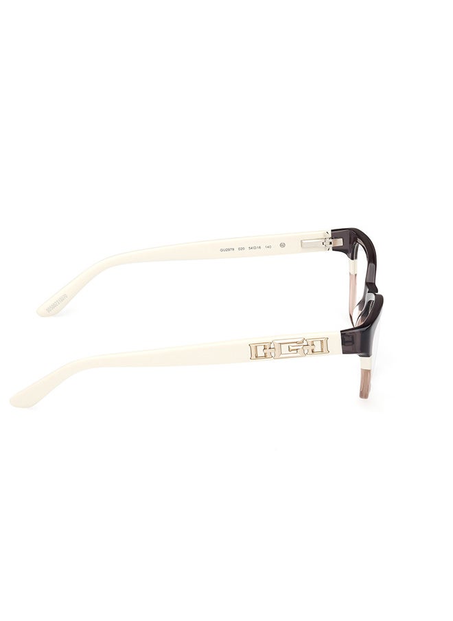 GUESS - Women's Rectangular Eyeglass Frame - GU297902052 - Lens Size: 52 Mm - Image 1