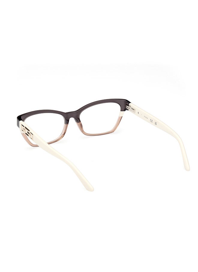GUESS - Women's Rectangular Eyeglass Frame - GU297902052 - Lens Size: 52 Mm - Image 1