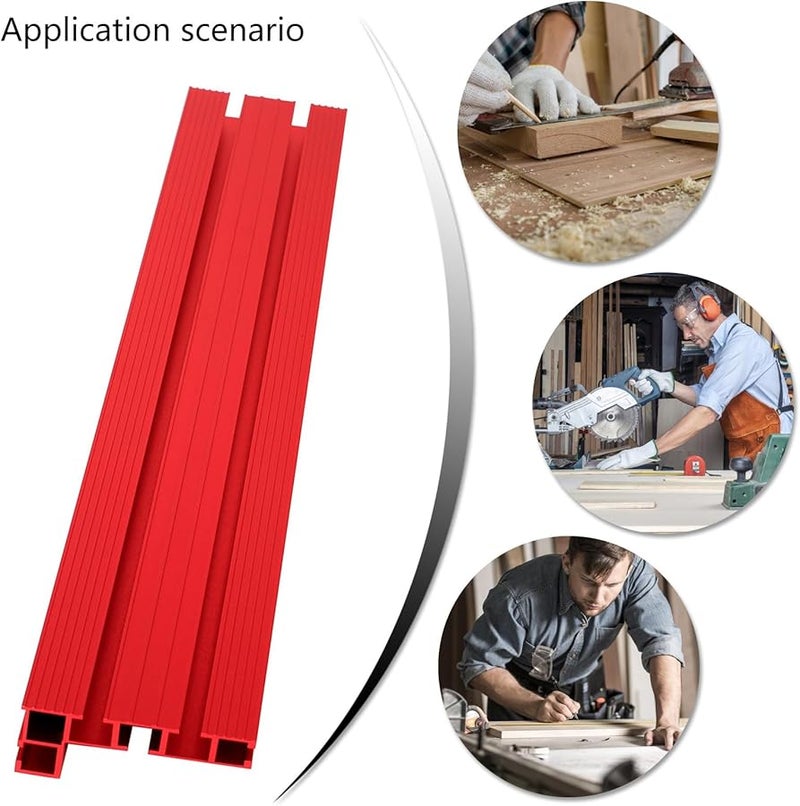 40 Cm Miter Gauge Fence T Slot Aluminium Bracket For Woodworking Workbench Modification - Image 3