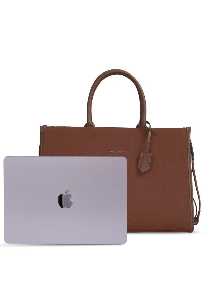 PARAJOHN Parajohn London Ladies Bag M1 | Women’s Elegant 15.6 inch Laptop Tote Bag Classy Computer Briefcase