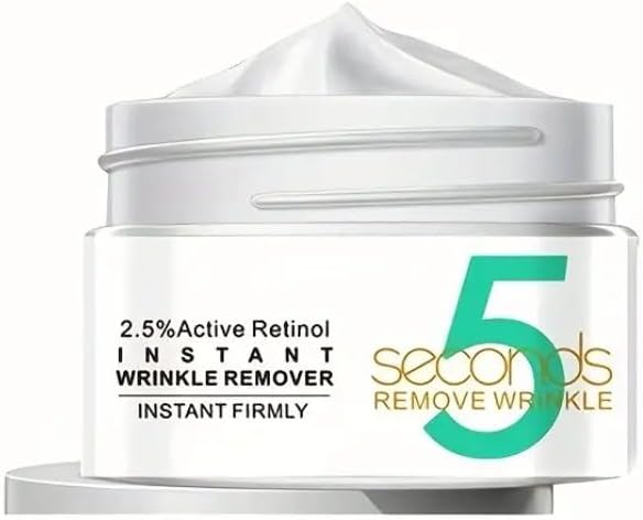 5 Seconds Instant Facelift Anti Aging Eye Serum Eye TighteningLifting Treatment for Dark Circles Puffy Eyes Wrinkles Under Eye Bags Fine Lines and Crows Feet 120 Days Supply 30ML
