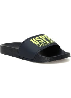 U.S. Polo Assn. BASE. Polo Assn. Gusty Men's Navy Blue Slippers  - Image 1