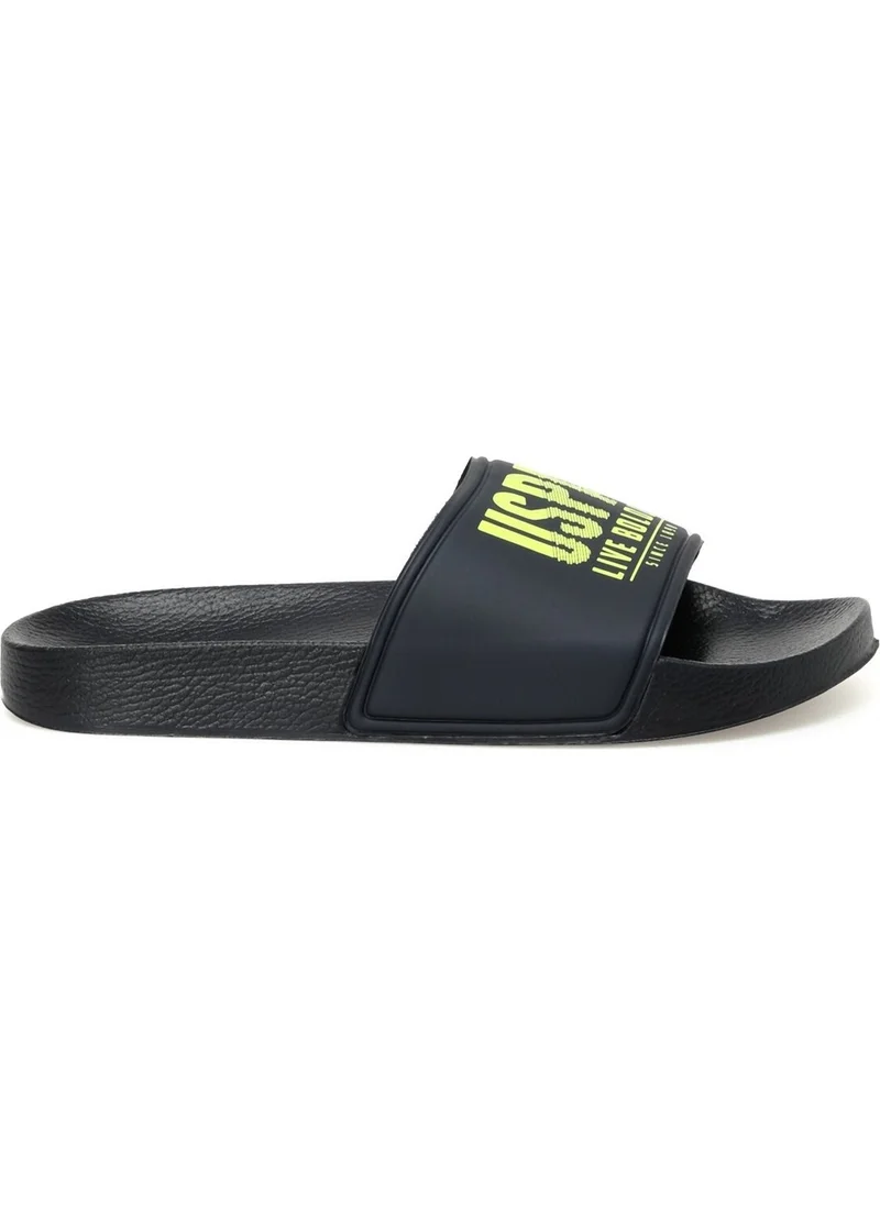 U.S. Polo Assn. BASE. Polo Assn. Gusty Men's Navy Blue Slippers