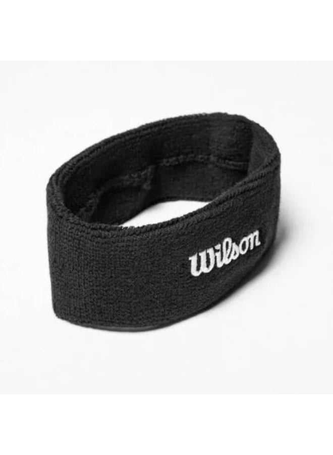 ويلسون U WILSON HEADBAND BLACK OS - Image 1
