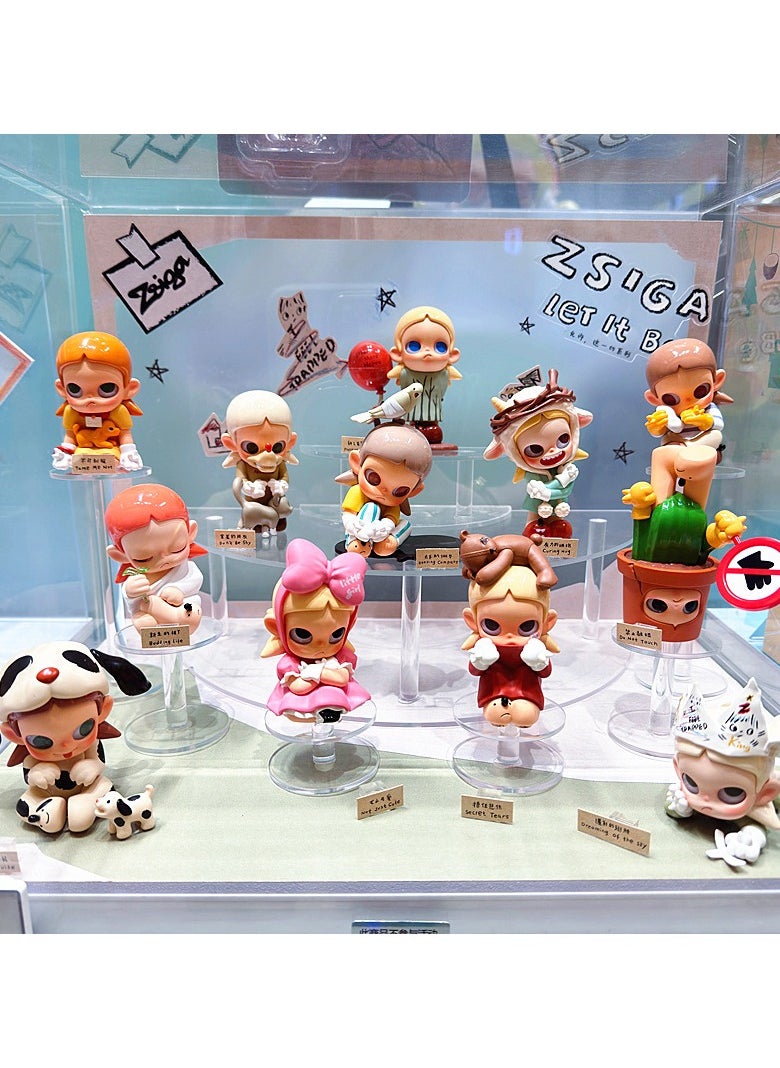 POP MART POPMART Zsiga allows this series of figures to be presented as a single blind box gift to family and friends  - Image 2