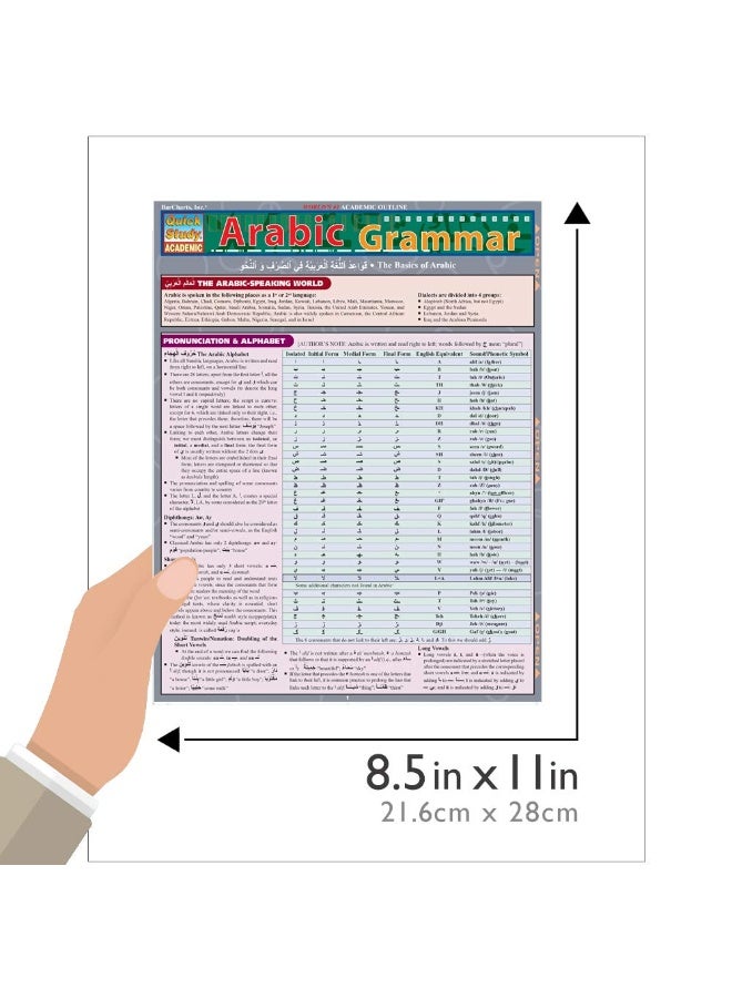 QuickStudy Arabic Grammar - Image 4