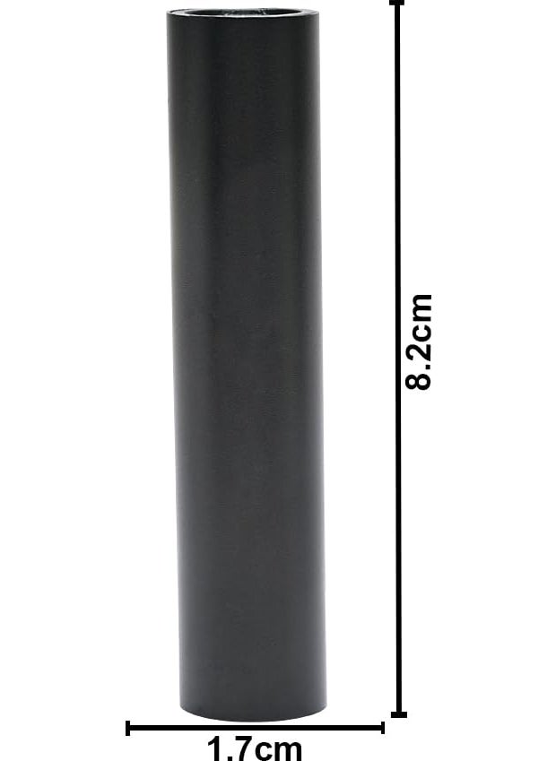 Care4 Care 4 Metal Mini Torch USB Charging with Zoom Function Torch Black 8 cm Rechargeable  - Image 4