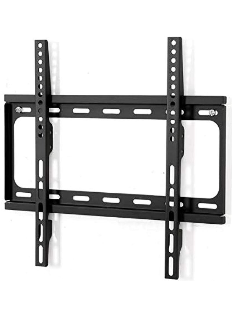 ريبنيو حامل تلفزيون عالمي أصلي مثبت على الحائط لشاشات LCD LED المسطحة مقاس 26 إلى 63 بوصة، قوي التحمل وقابل للتعديل وموفر للمساحة ومتوافق مع VESA، تصميم متين وانسيابي، للشاشات المسطحة - Image 1