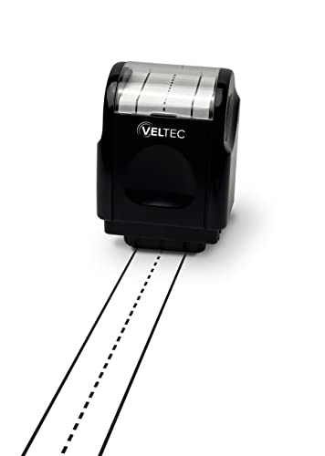 Veltec Dashed Handwriting Lines Practice Roller Stamp for Kids, Parents and Teachers (Black) - Image 5
