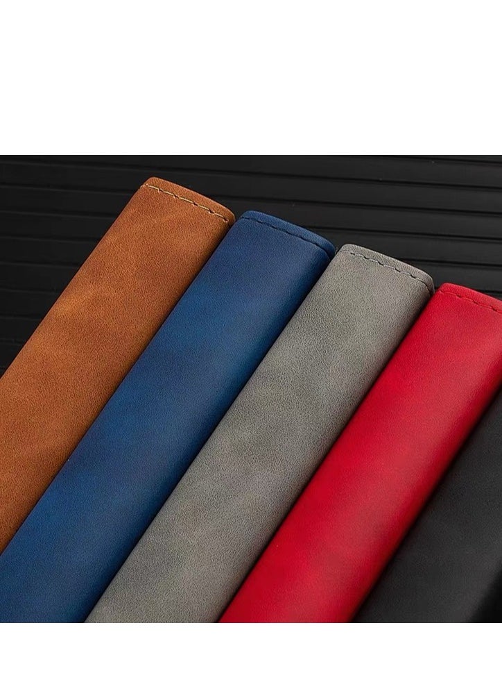 LYNLYN Refillable Writing Journals Notebook,A5 Ruled Magnetic Faux Leather Hardcover Notebook for Men and Women, Great Gift for Business School Travel Personal  - Image 4