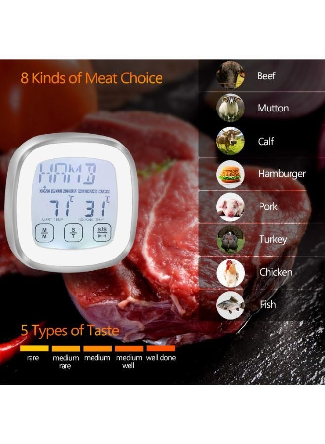 إيزي لايف Cooking Thermometer Kitchen Food Thermometer Grill Timer - Image 5