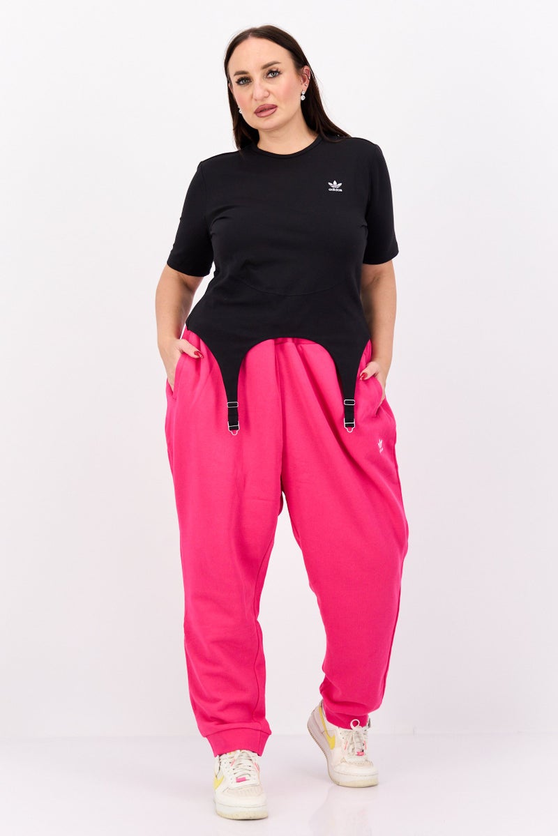 adidas Originals Women Plus Size Sportswear Fit Sleeveles Training Top, Black  - Image 4