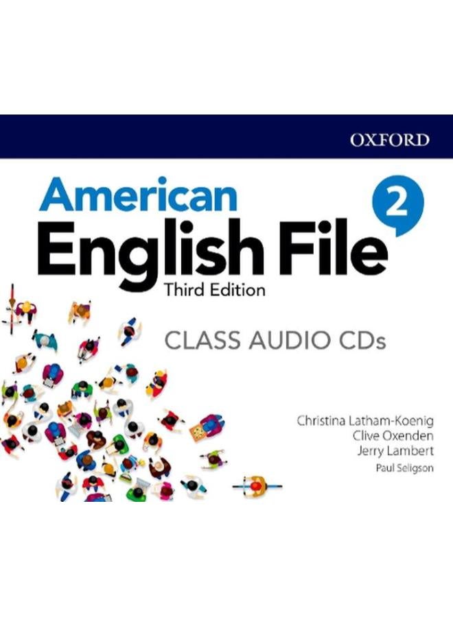 American English File  Level 2  Class Audio CDs  Audio CD   Ed   3