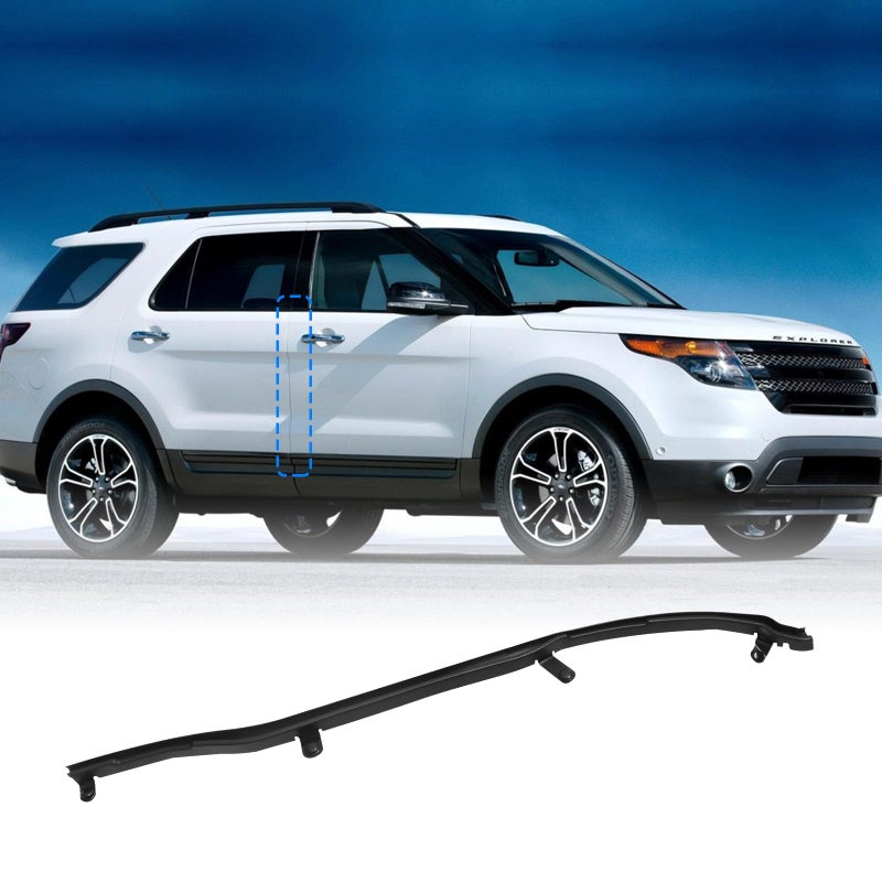 KAVIUS Door Front Weatherstrip Passenger Side Compatible with Ford Explorer 20112019 Front Weather Strip Right Hand Fit for Police Interceptor Utility 20132019 Rear Door Seal RH BB5Z7825324B