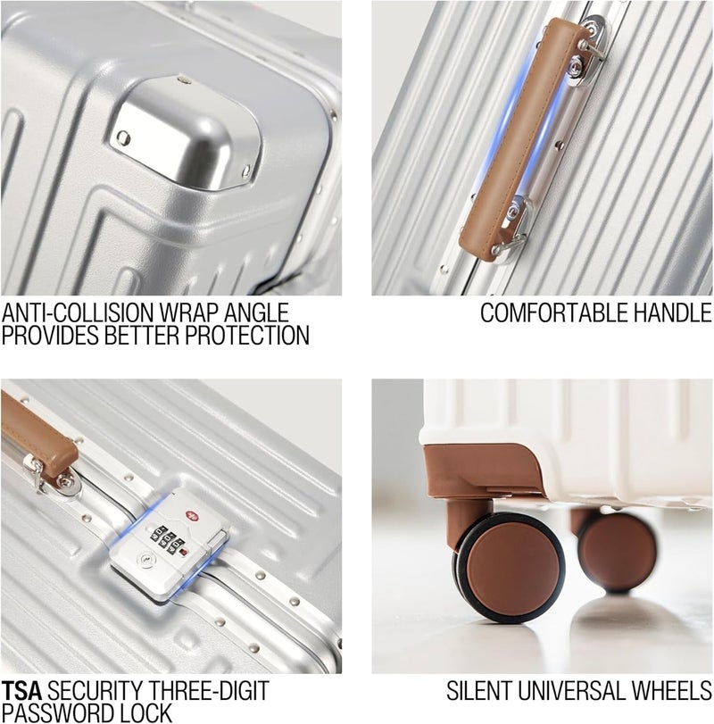 TEREPLUS 24-Inch Travel Suitcase with USB Charging - Image 4