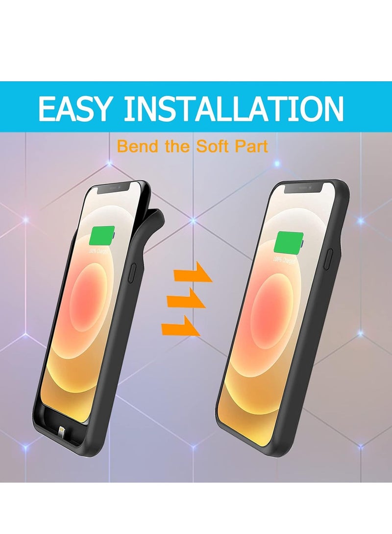 FOCUS Battery Case for iPhone 12 Pro, Enhanced 4000mAh - Image 4