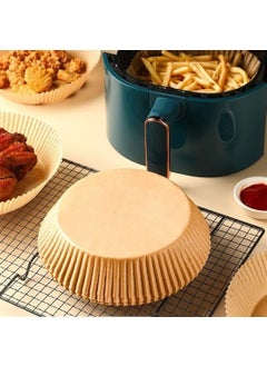 5DM 50 Pcs Air Fryer Baking Paper Disposable Air Fryer Oil Proof Nonstick Plate Model  - Image 2