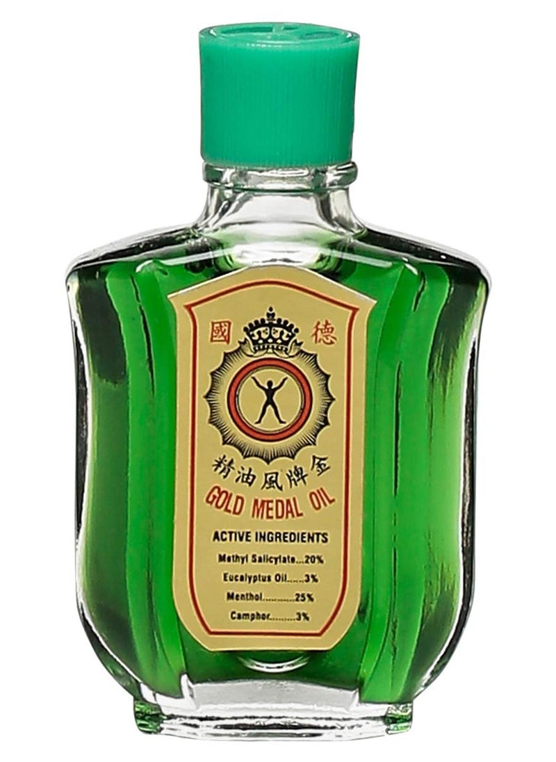 GOLD MEDAL Gold Medal Medicated Pain Killer Oil 25ml (Pack of 12)  - Image 3