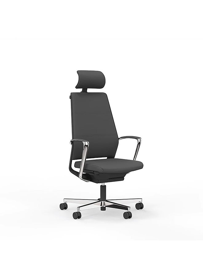 BACK COMFORT Sao Paulo Office Chair Real Leather | Ergonomic Back and Neck Support | Premium Design | 1-Year Warranty  - Image 1