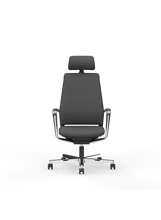 BACK COMFORT Sao Paulo Office Chair Real Leather | Ergonomic Back and Neck Support | Premium Design | 1-Year Warranty  - Image 2