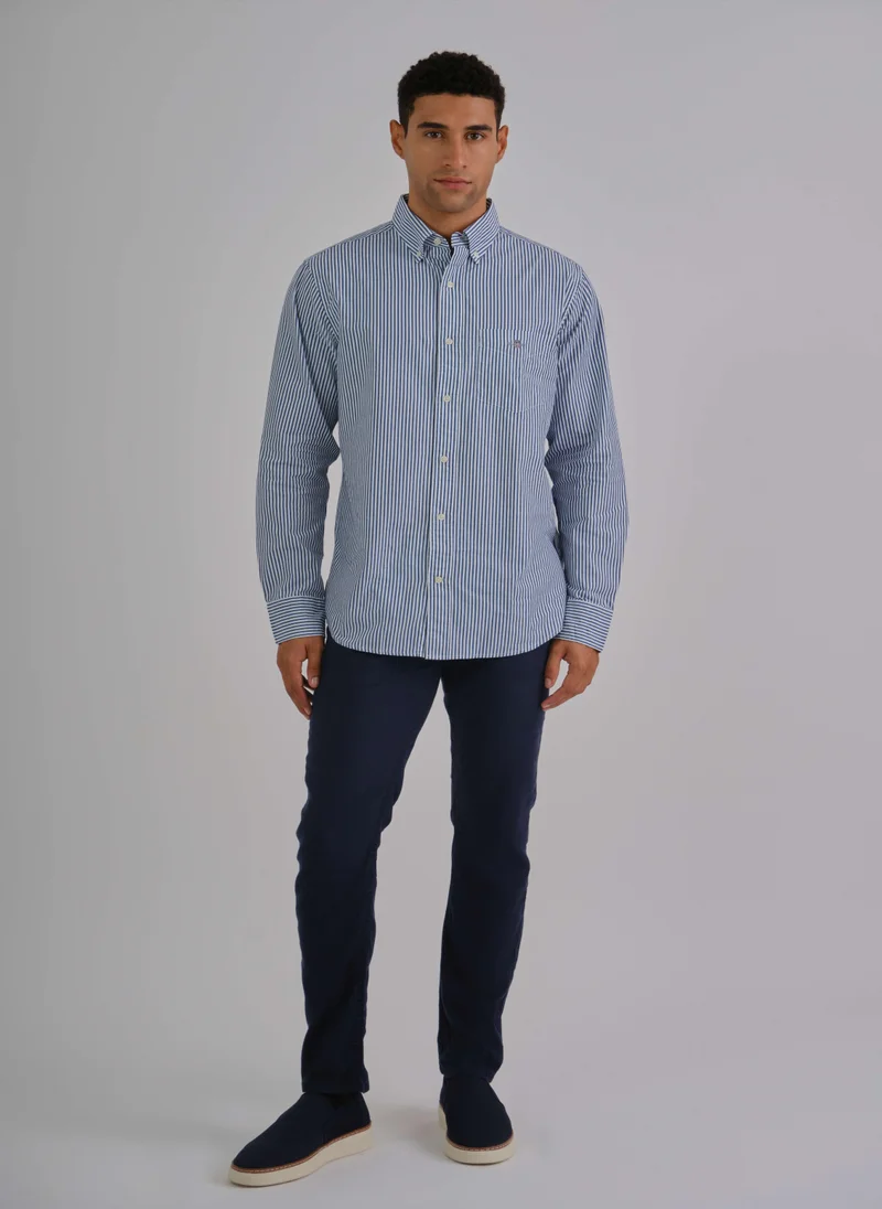 غانت Gant Slim Fit Cotton Linen Jeans