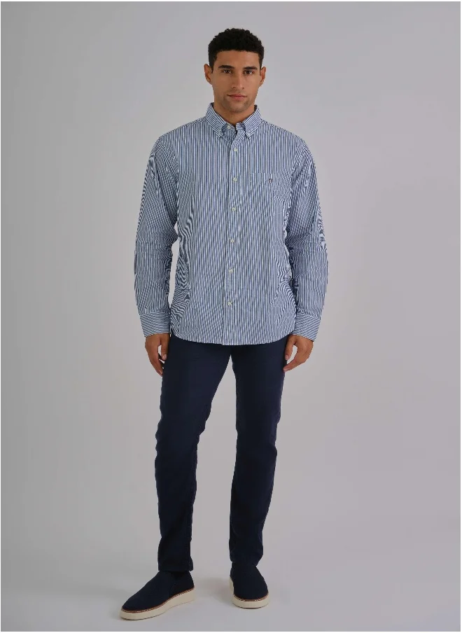 غانت Gant Slim Fit Cotton Linen Jeans