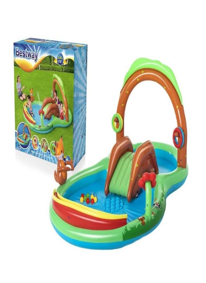 Bestway مركز لعب وودز فريندلي من بيست واي 2.95 م × 1.99 م × 1.30 م 26-53093  - Image 3