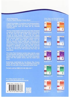 11+ Essentials Verbal Reasoning Practice Papers Book 1  - Image 2